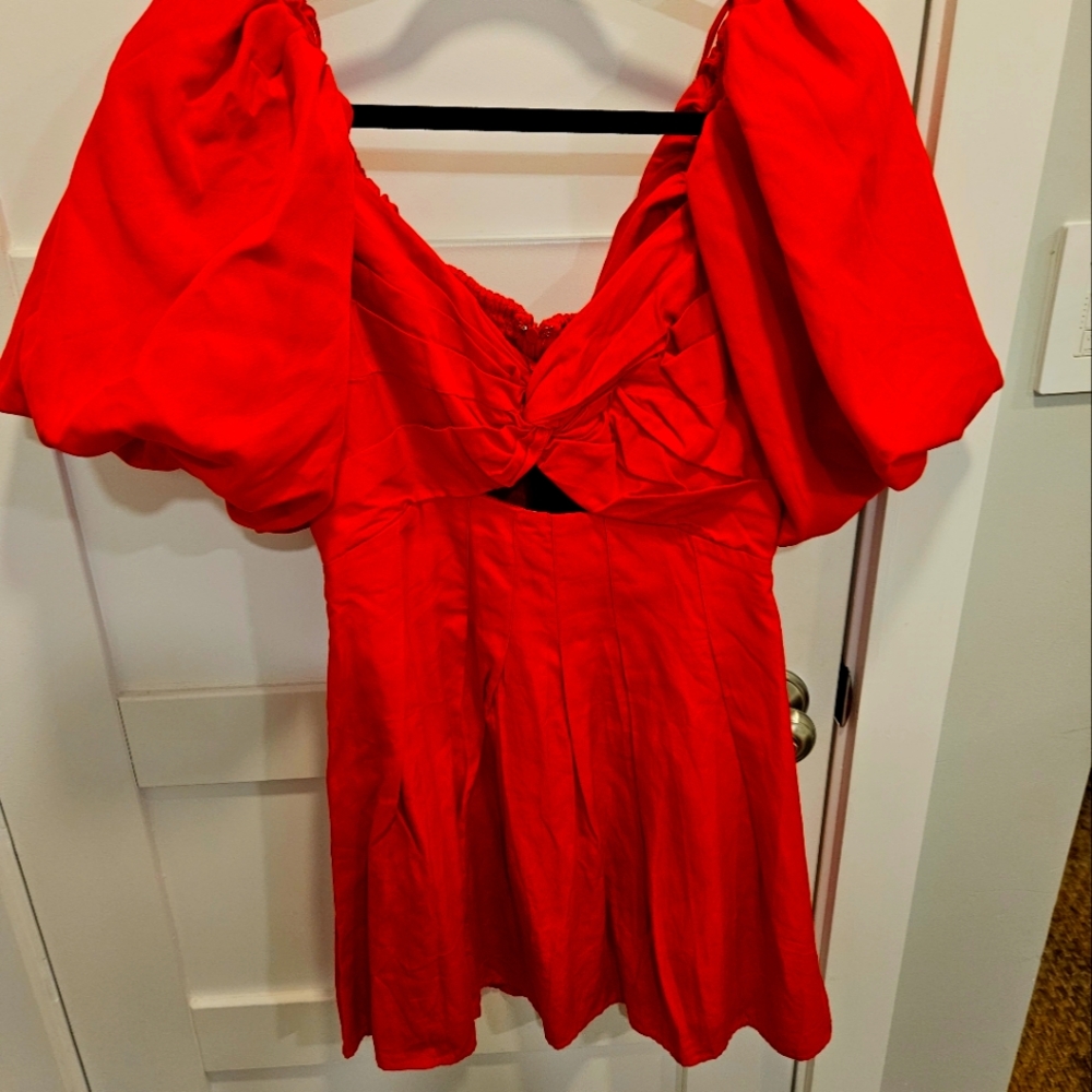 Astr the Label Red Dress